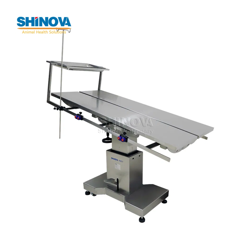 Stainless Steel Vet Hydraulic Lifting Veterinary Surgical Table Veterinary Operating Table