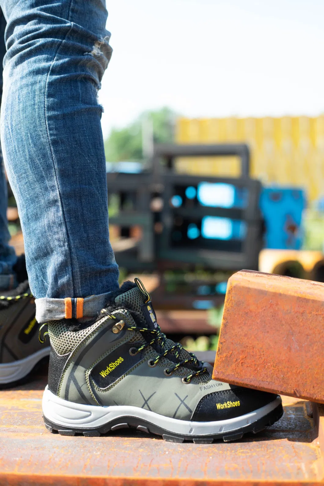 Industrial Safety Footwear with Shoe Lace