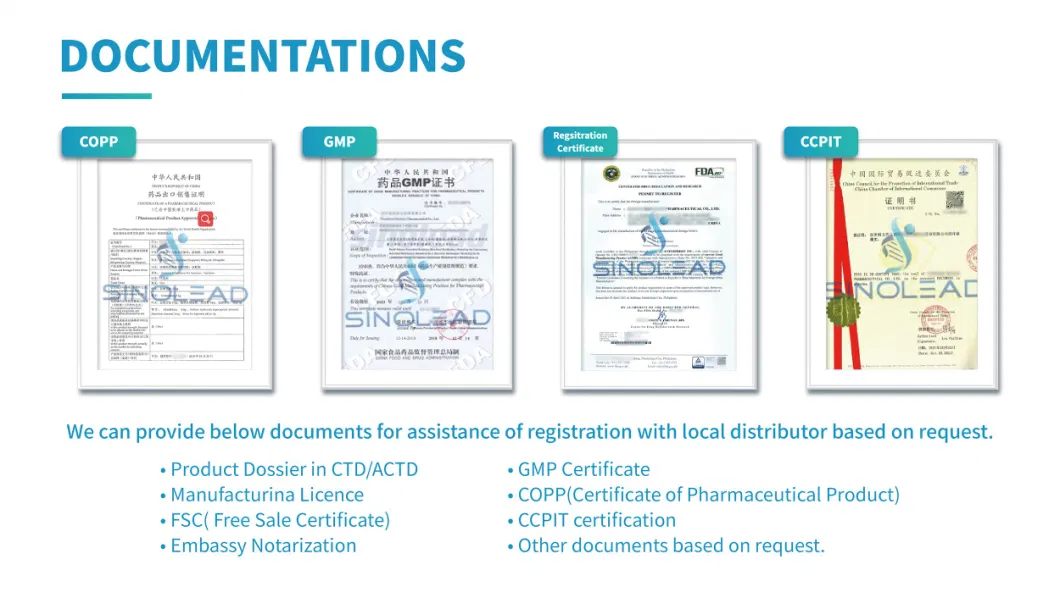 GMP Certified / Pantoprazole Sodium for Injection 40mg