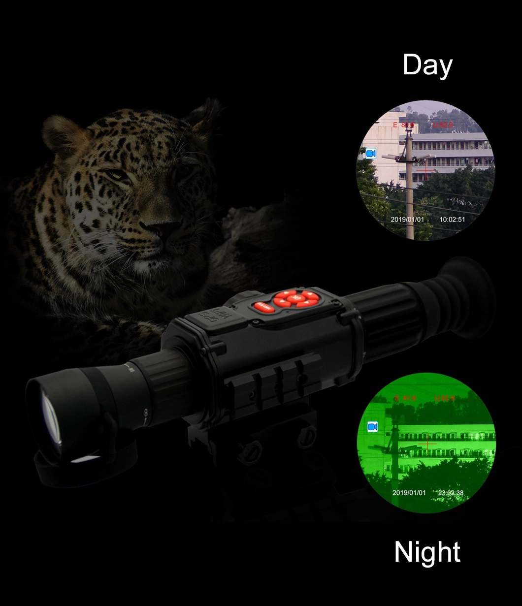 IR Infrared Digital Night Vision Monocular for Wildlife Goggles Scope Range Wildlife Night Vision Optics Factory Price