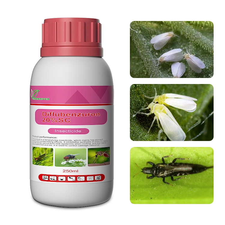 Greenriver High Quality Insecticide Diflubenzuron 25% Wp, CAS 35367-38-5 Agrichemicals