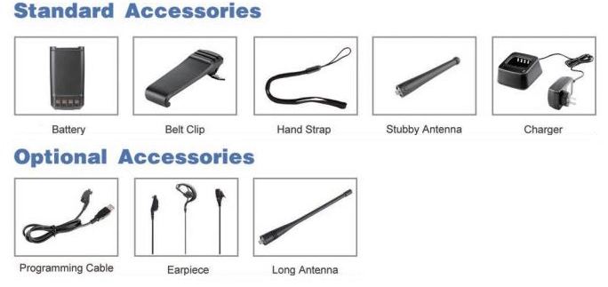 CE Approved Dmr Radio Long Range with 8W Power Transceiver