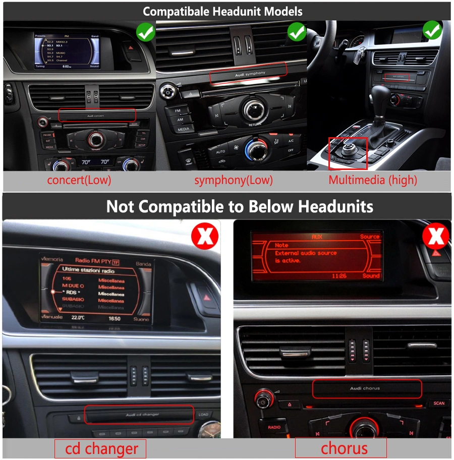 Car GPS Navigation Android for Audi A4 A4l A5 2009-2012