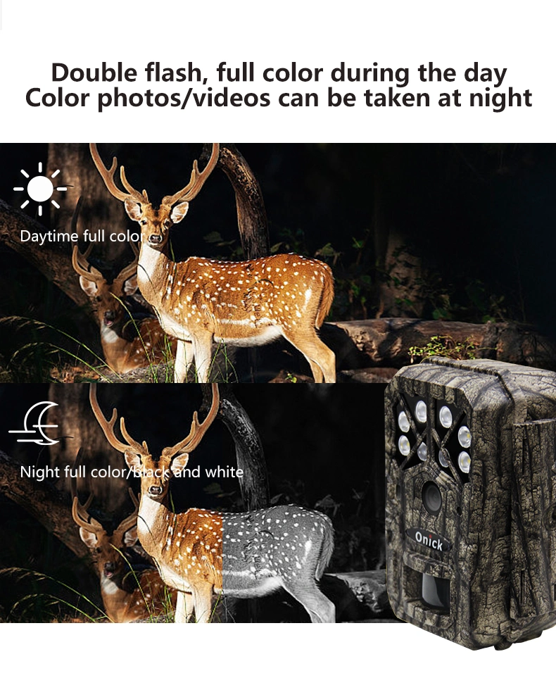 New Arrival Onick Am-66 Wild Animals IR Trail Camera Trigger Camera for Hunting