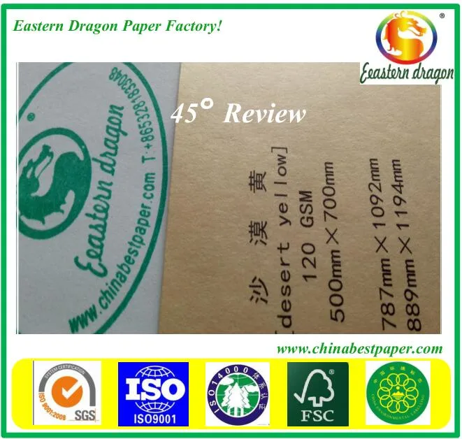 Low price color offset paper/color paper