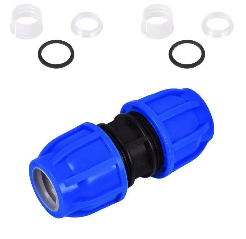 PP Compression Fitting Equal Tee HDPE Pipe Fittings for Water Supply