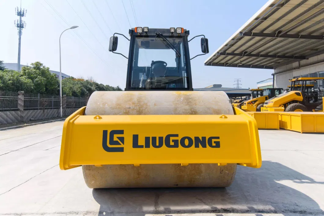 Liugong 14ton Mini Sheep Feet Road Roller Compactor Clg6114e in Stock