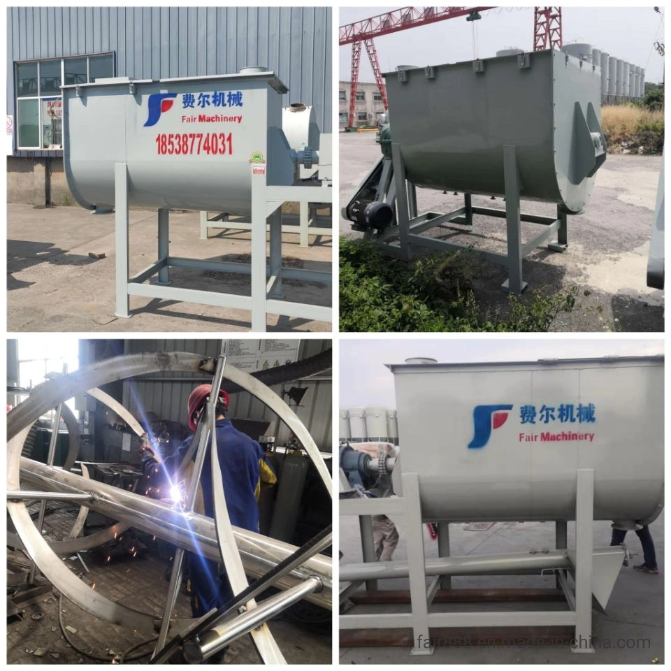 Horizontal Animal Feed Mixer, Feed Powder Mixer Machine