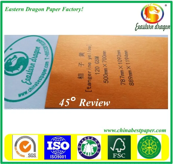 Low price color offset paper/color paper