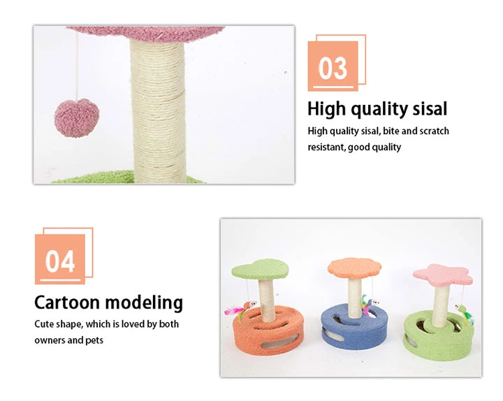 Cat Scratch Poles Modern Indoor Cat Tree