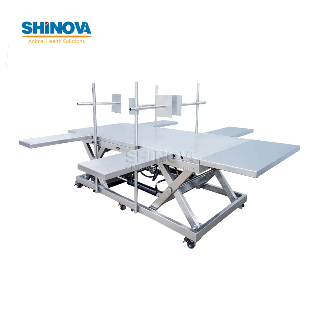 Veterinary Surgery Table Cattle/Horse Large Animal Surgery Table Equine Surgery Table (OT-03CV)