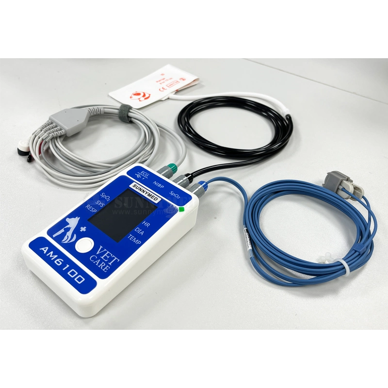 Sy-Am6100 Vital Signs Monitor Electrocardiograph Monitoring Multiparameter Patient Monitor