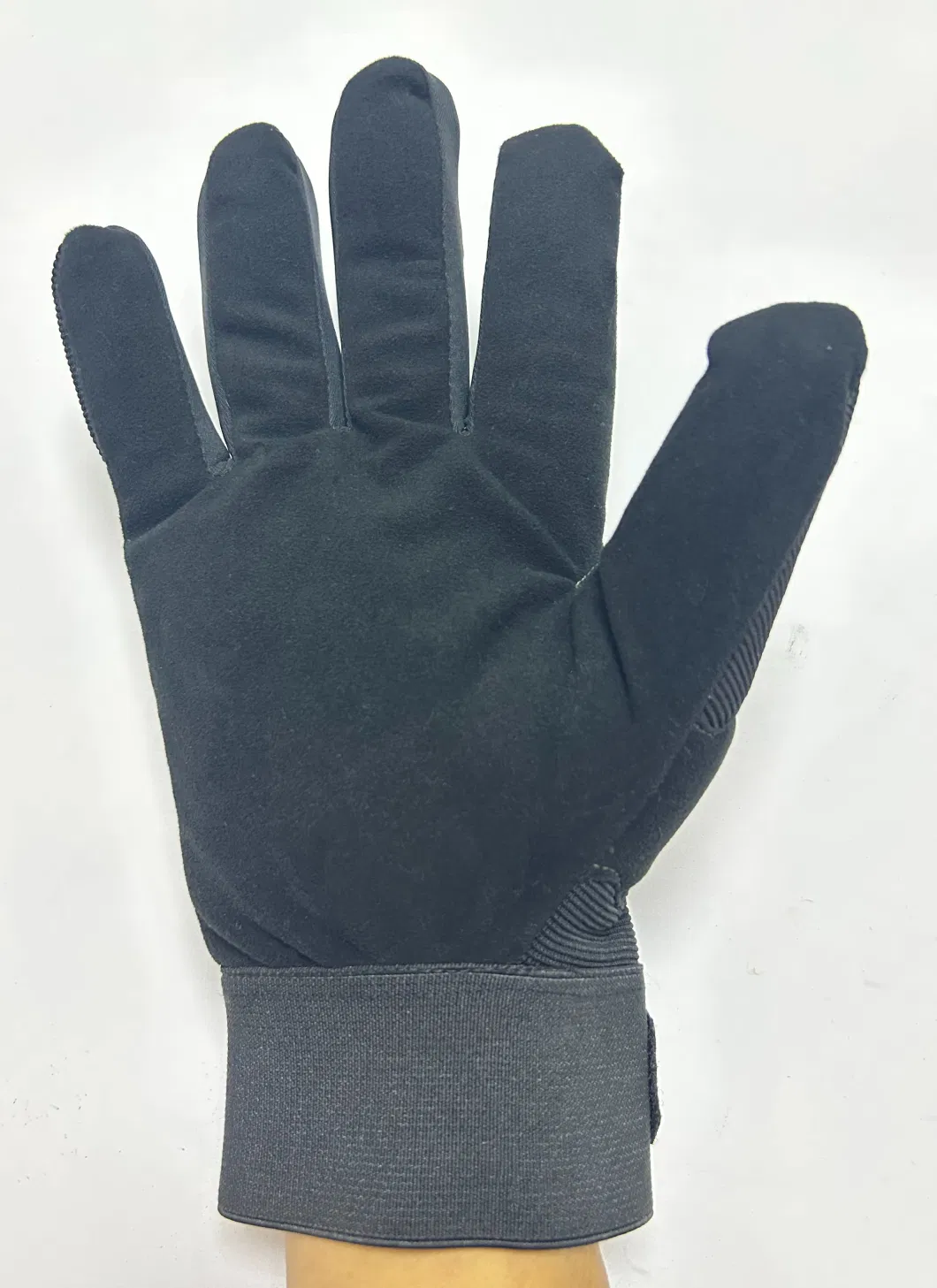 Cow Split Leather Winter Safety Work Mechanic Gloves