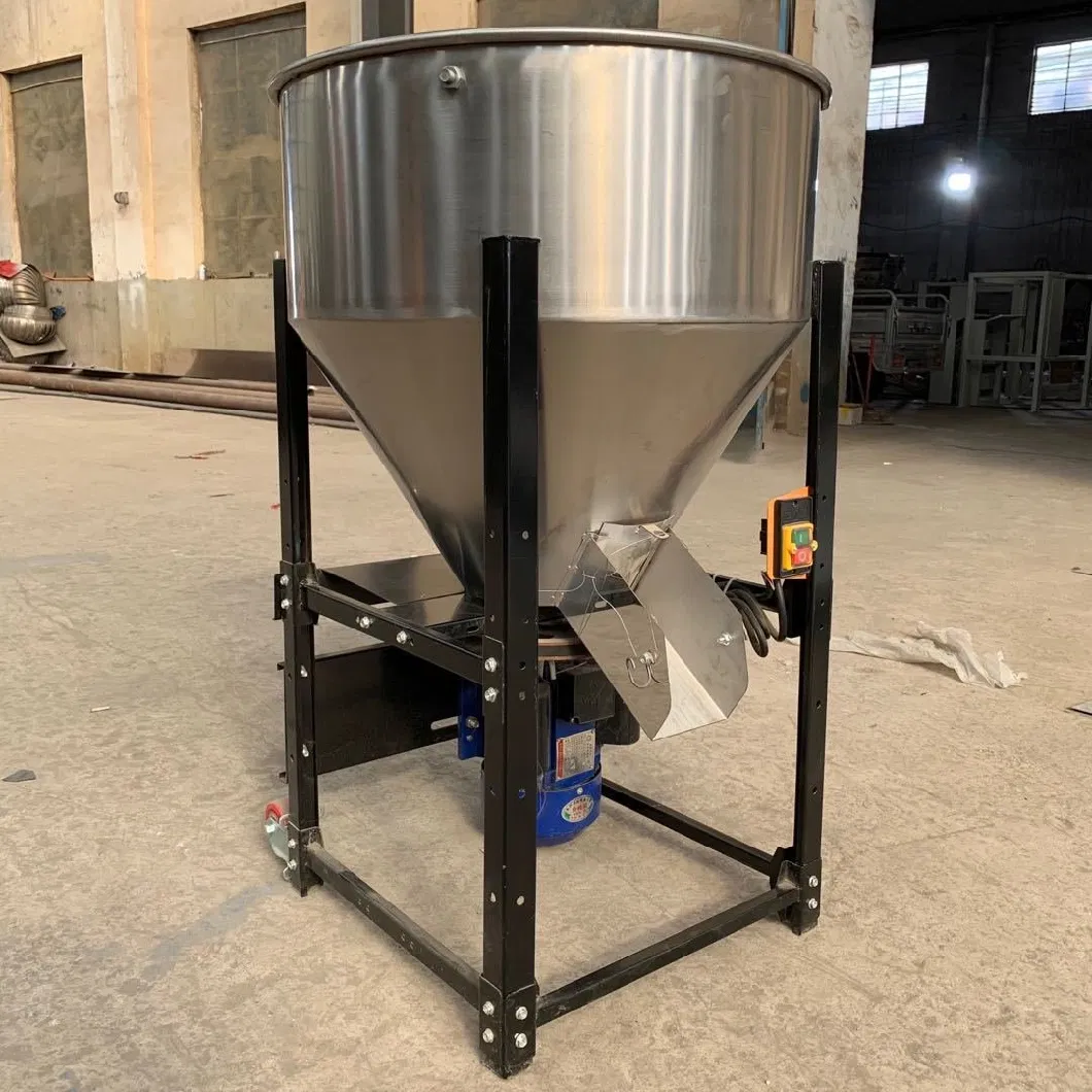 Stainless Steel Vertical Farm Fertilizer and Animal Poultry Feed Mixer Manufacturer