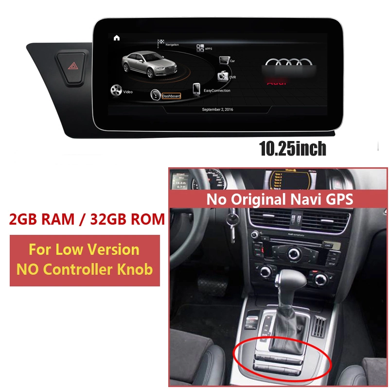 Car GPS Android for Audi A4 B8 Screen