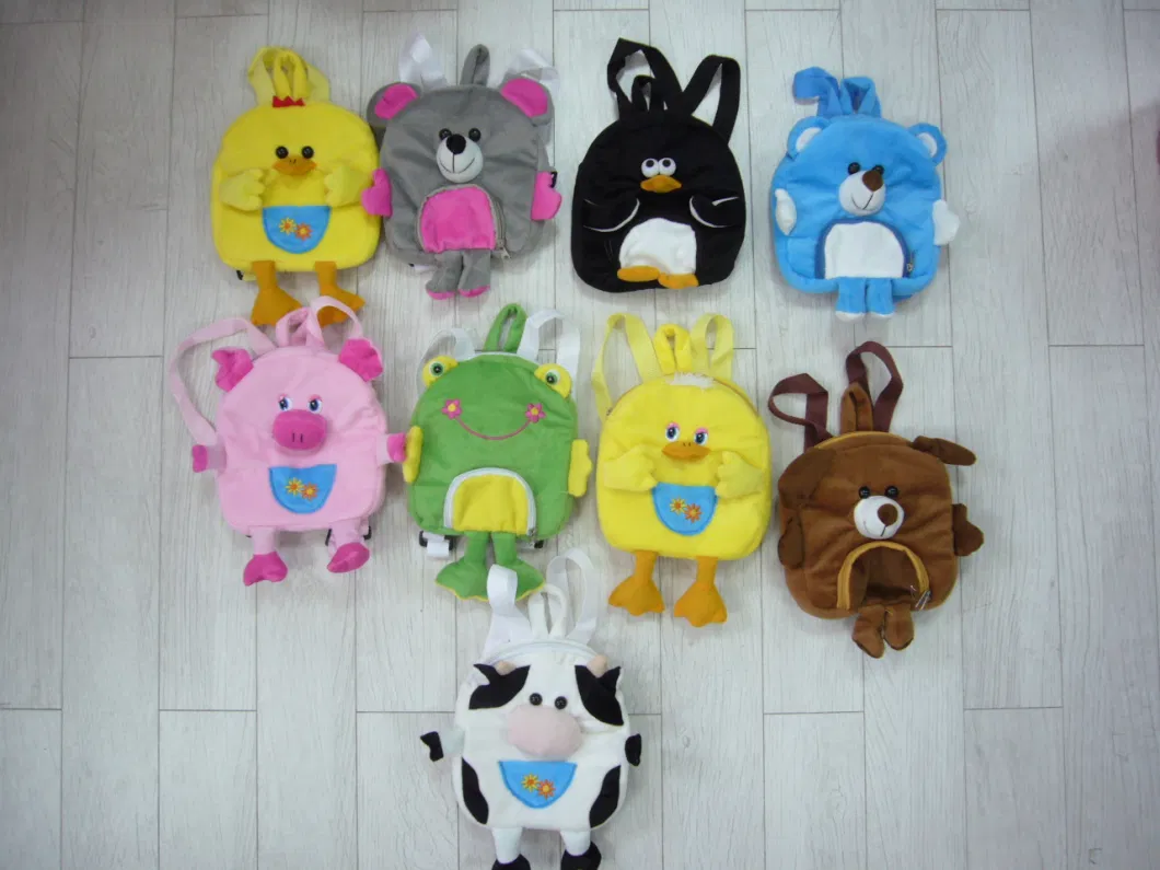 Plush Toy Bags Wild Animals