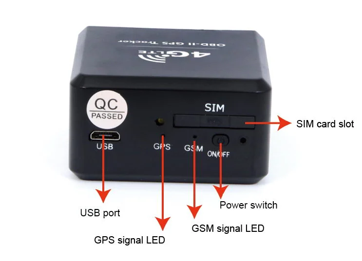 Topten Tk428-Wy 4G OBD II GPS Tracking Diagnostic Cars OBD2 GPS Tracker Vehicle Vin Number Car Driver Behavior Analysis