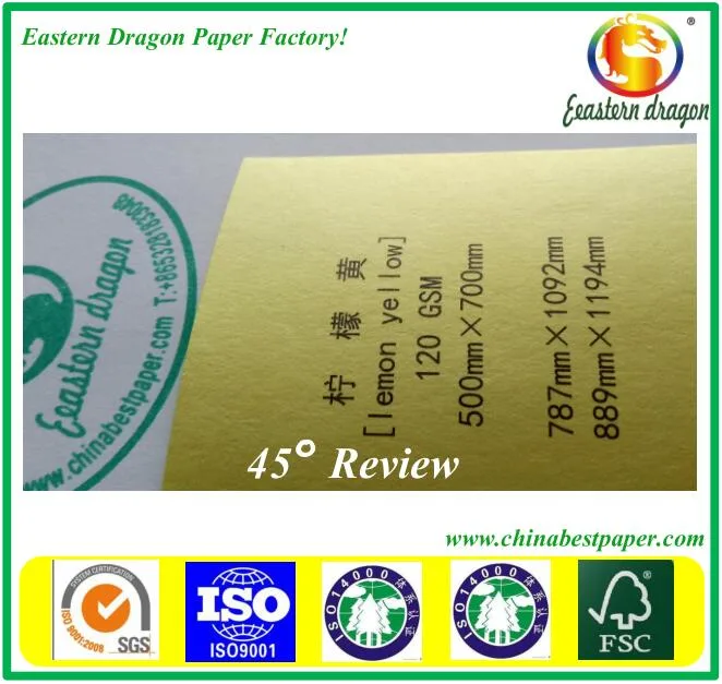 Low price color offset paper/color paper