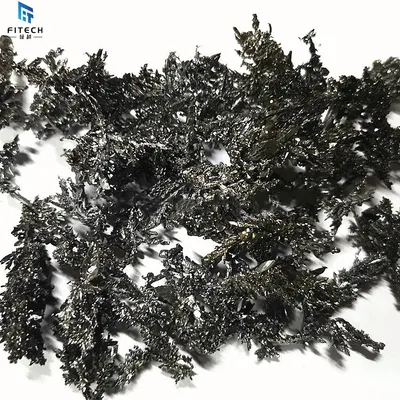 Make Steel Elasticity, Strength, Wear Resistance and Crack Resistance High Purity CAS 7440-62-2 99.95% Vanadium Metal Crystal