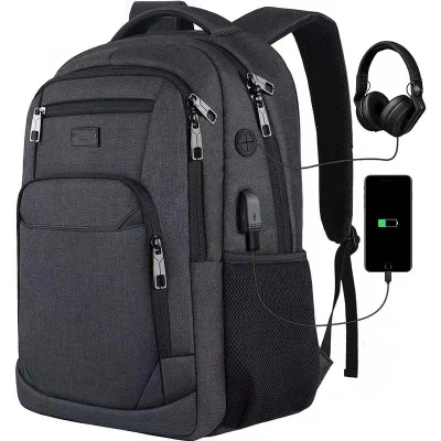 Unisex 18 Inch Youth Large Capacity Waterproof Laptop Backpack for Business