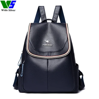 Wide Silver Good <a href='/rucksack/'>Rucksack</a> Backpack <a href='/bag/'>Bag</a> Back Bags for Women New Styles