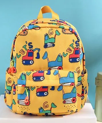 Luoxia Ultralight Cartoon Children&prime;s Schoolbag Kindergarten