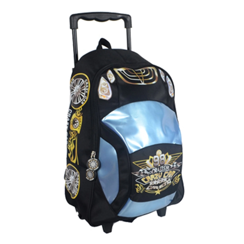 Wholesale Car Shape Kids Hard Protective Trolley School Backpack