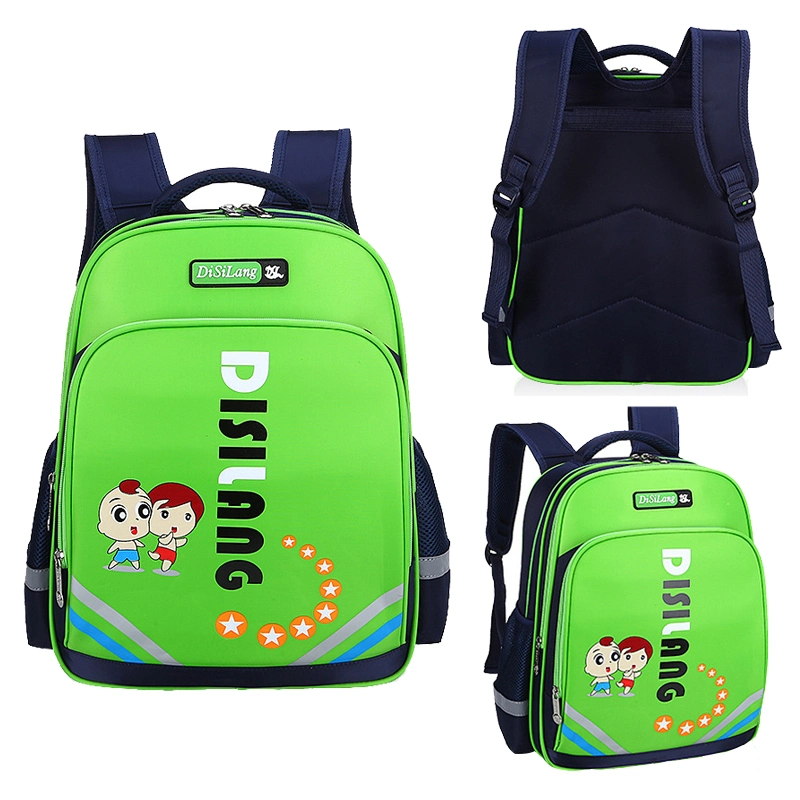 New Fashion Boy School Bag Cartoon Kids Book Bag Durable Polyester Bag