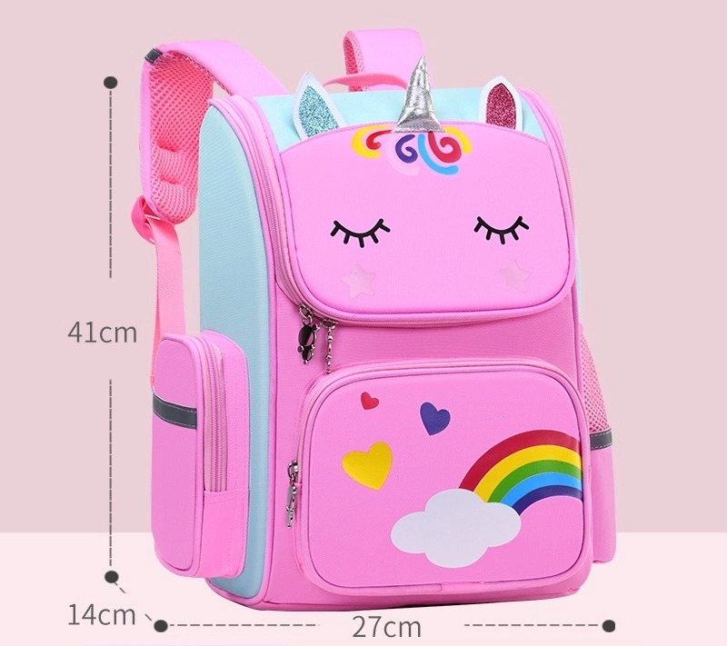 Customization Waterproof Child Kids School Bags Durable Boy Girl Unicorn School Bags