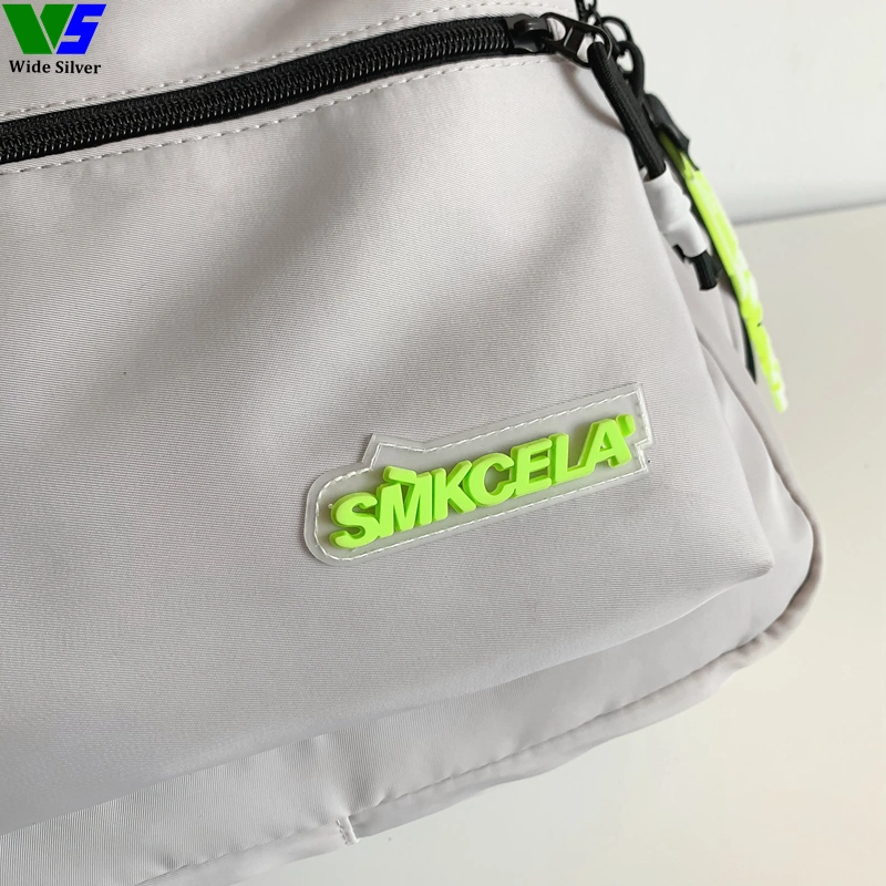 Wide Silver Promotion Korean Youth Cute Girl Waterproof Schoolbags Fashion 2024