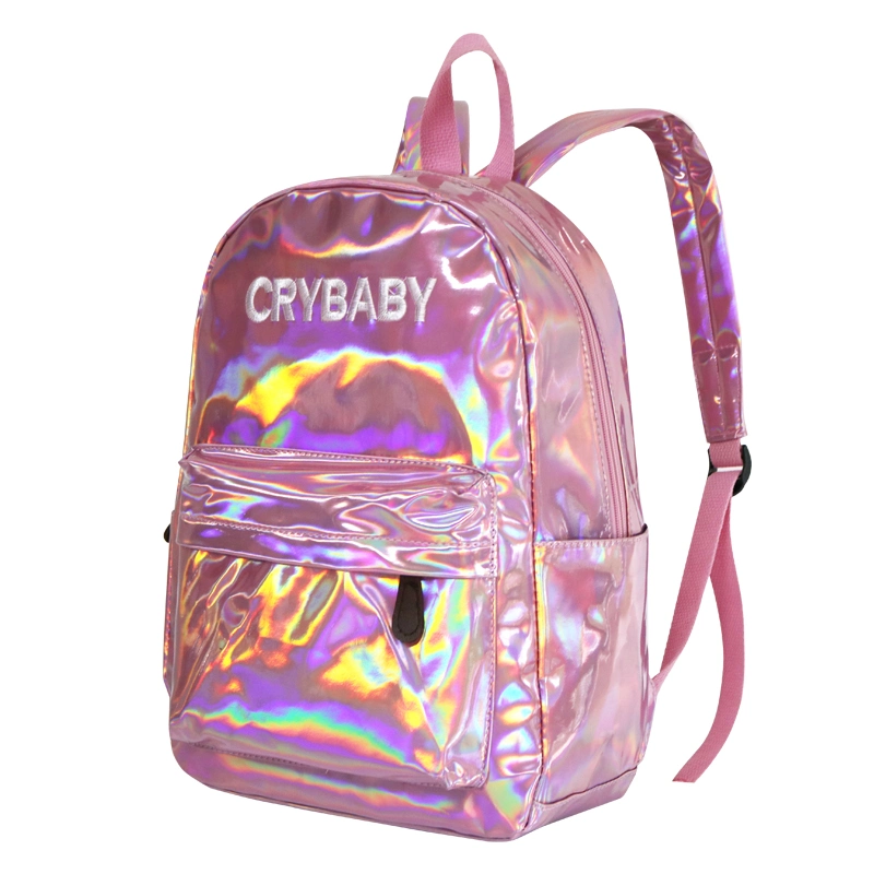 Women&prime; S Kids Pink Mini Glitter Fancy School Bag Backpack for Teen Girls