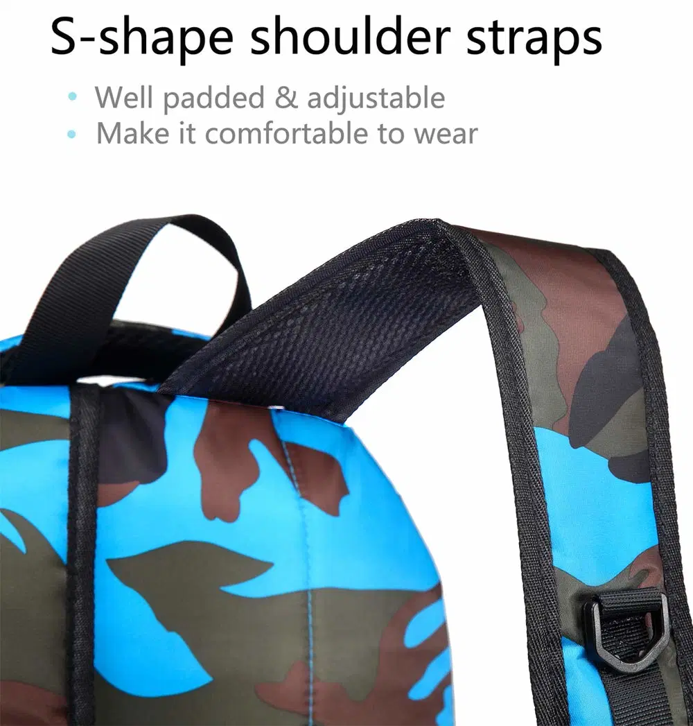 School Backpack, Camouflage Color Backpack for Boys School Bookbag Casual Daypack