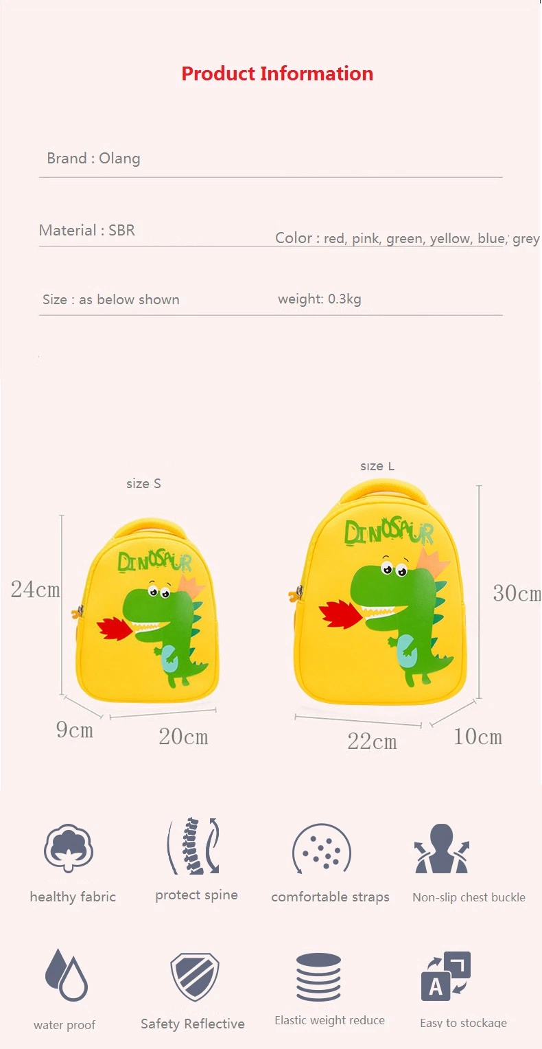 Custom Design Toddler Travel Backpack for Boys Girls Cool Cute Cartoon School Backpack for Little Kids 2 to 6 Years Old