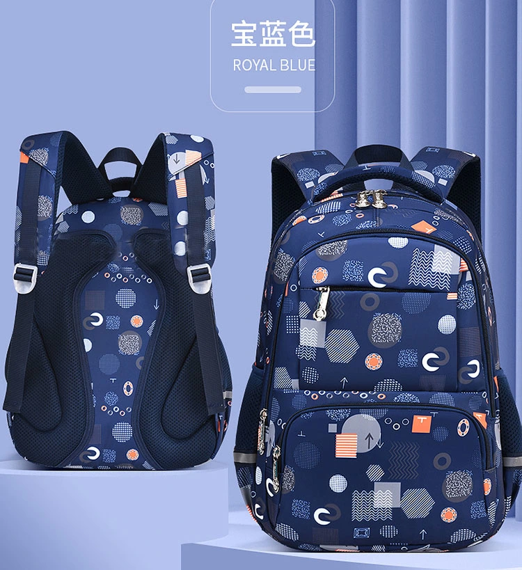 New Style Double Shoulder Primary School Children Child Kids Students Book Casual Outdoor Sports Leisure Satchel Bag Pack Backpack (CY6923)