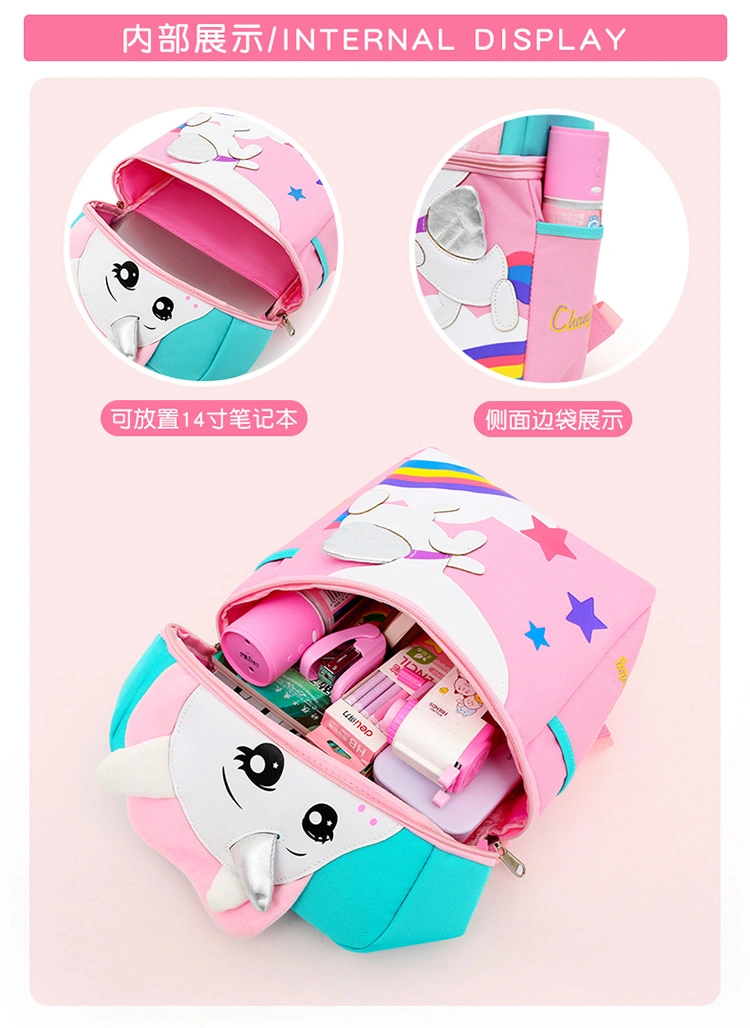 Cute Kindergarten Baby School Bag Unicorn Childrens Schoolbag