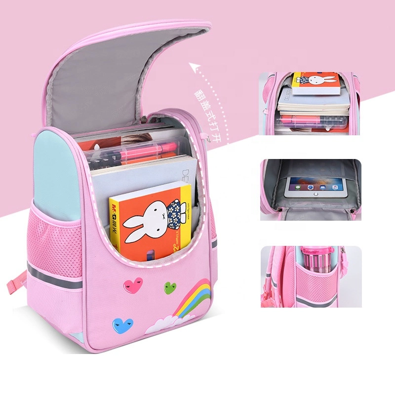 Backpack ODM OEM Wholesale Factory Primary Students Best Selling Unicorn Design Cartoon Girl Small School Bag