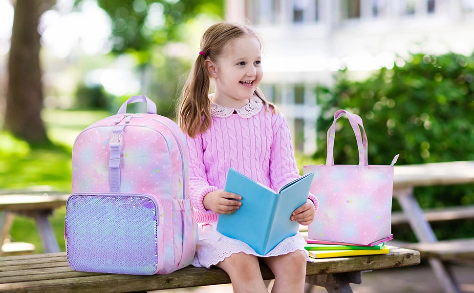 Cute Toddler Backpack with Lunch Box