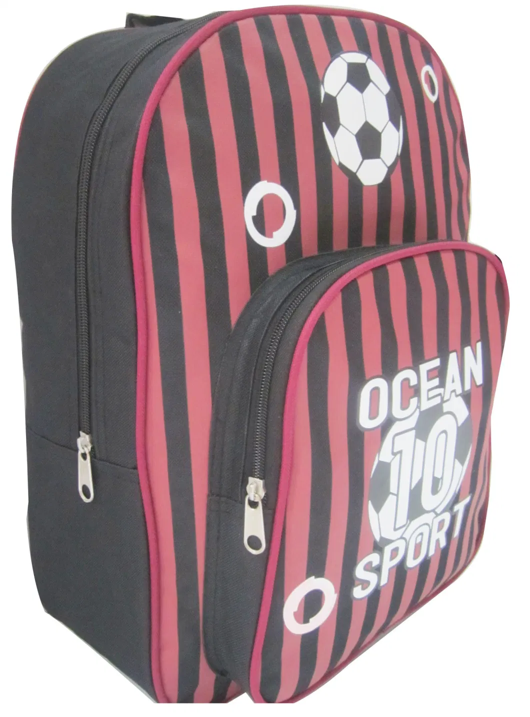 New Stylish Sports Striped Printed Soccer Ball School Bags