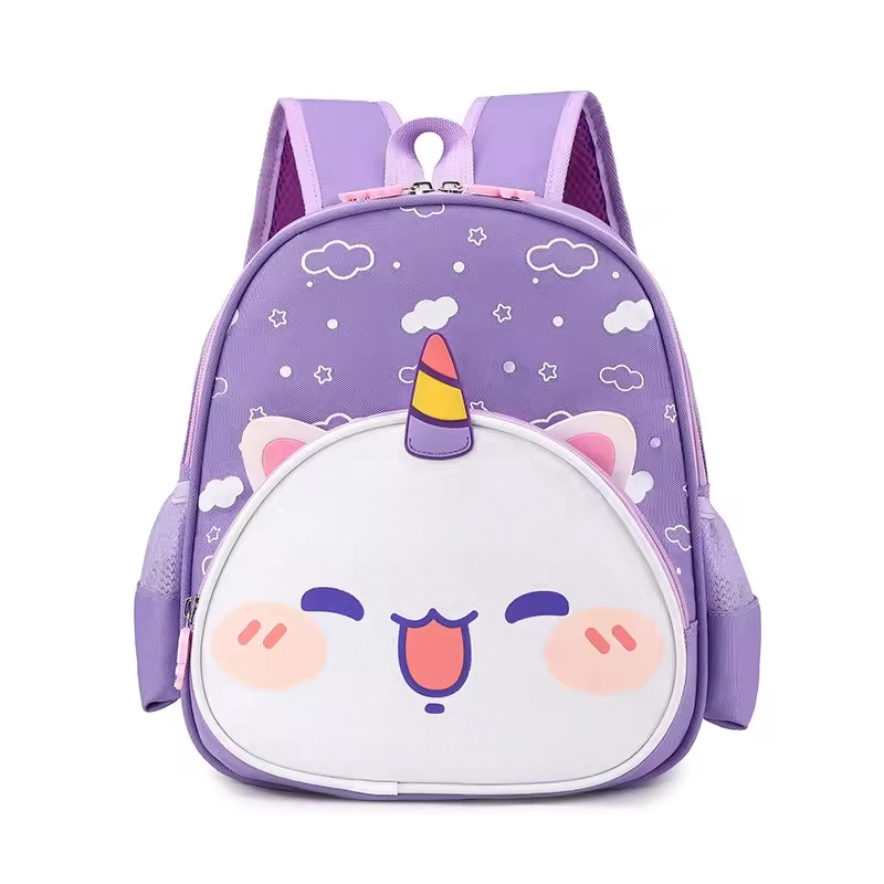 Kindergarten Boys and Girls Cartoon Nice Baby Dinosaur Backpack Bag New Girls Children Waterproof School Bags for Kids