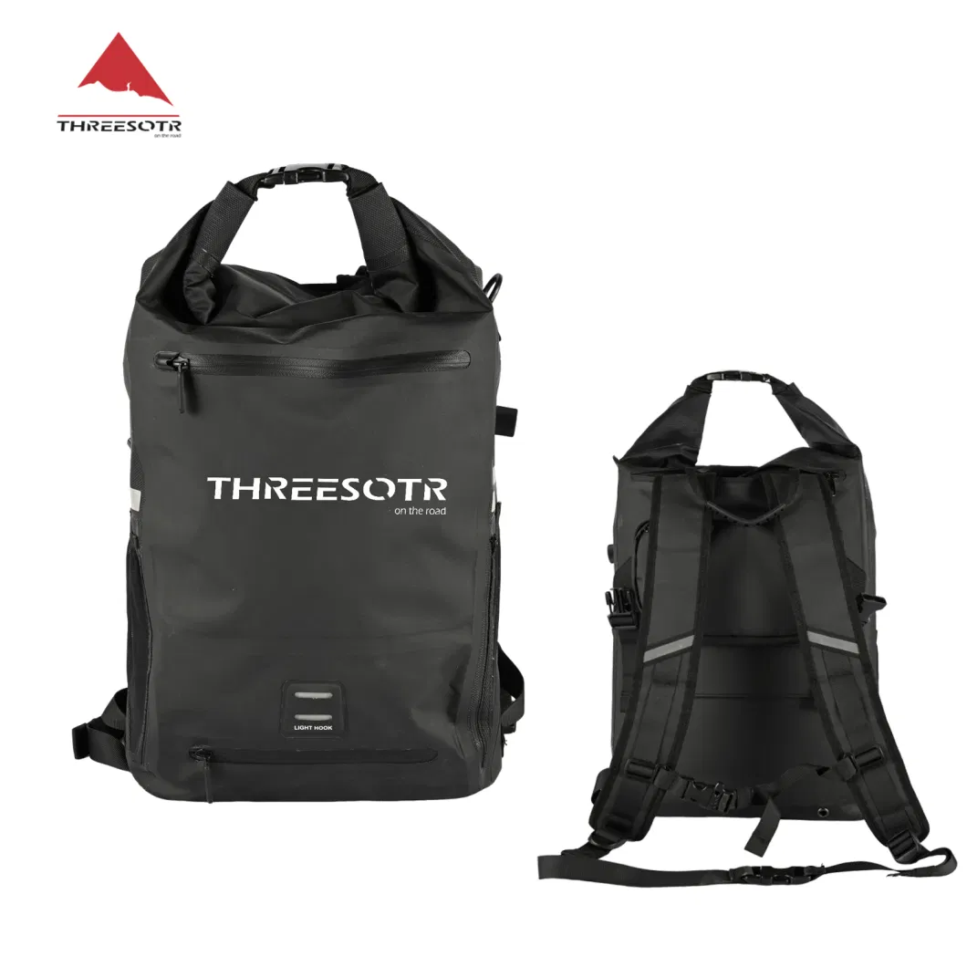 Threesotr Waterproof Dry Backpack Roll Sack in Green