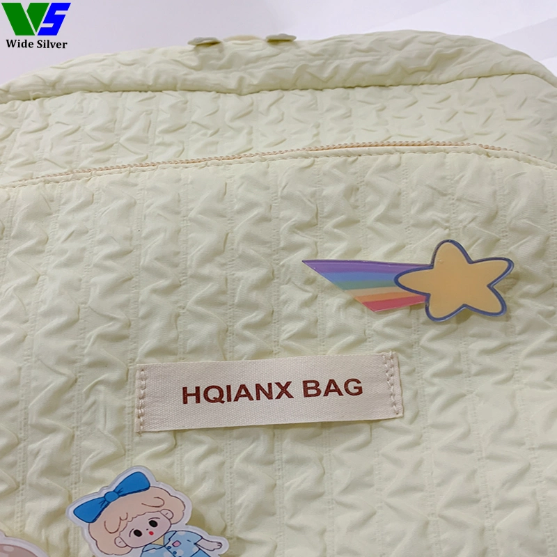 Wide Silver Favourite Good Price Wholesale Cheap School Bags Kids Backpack