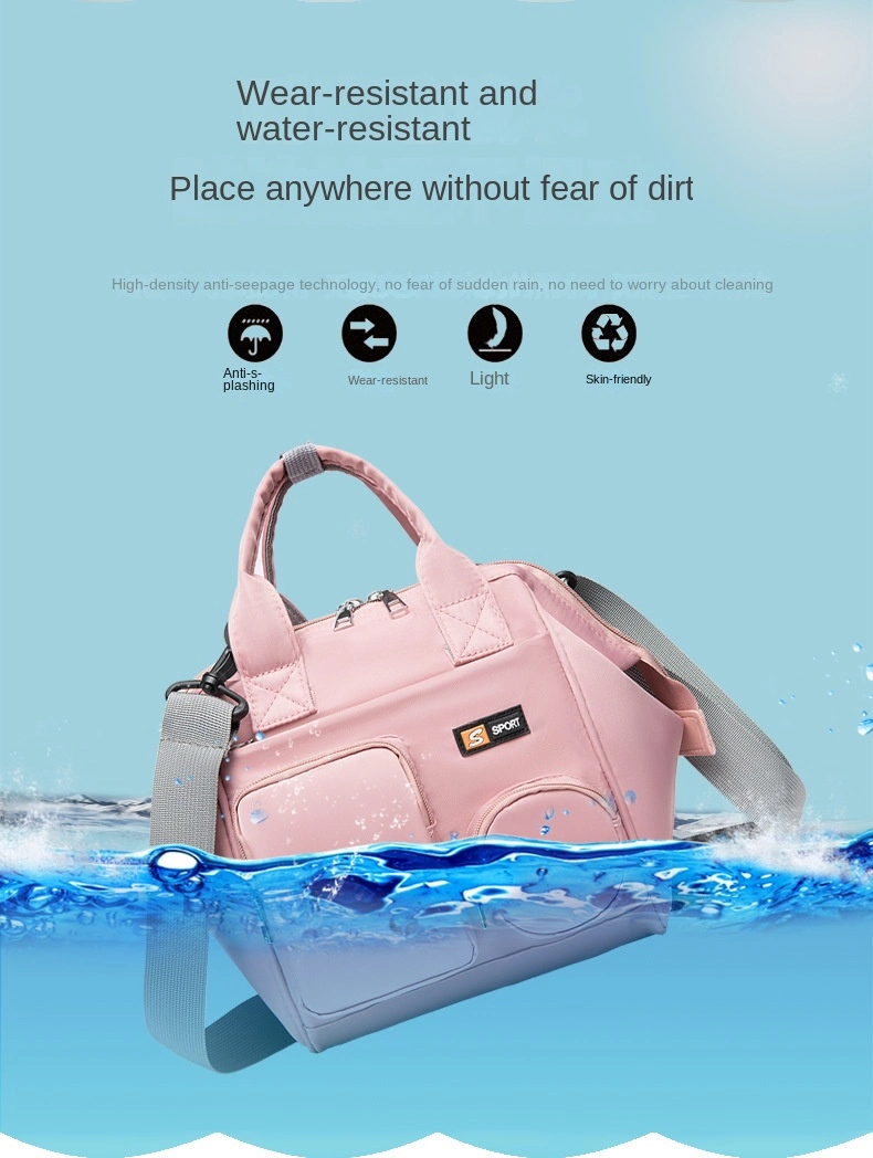 New Large-Capacity Mommy Bag Multi-Functional Portable Mother and Baby Bag