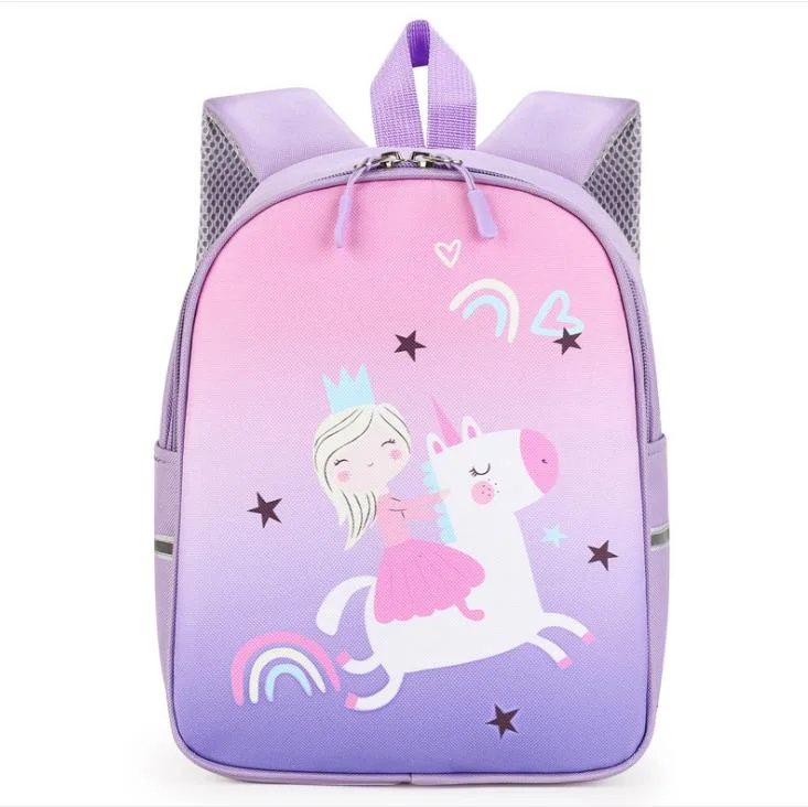 Cartoon Children Backpacks Kindergarten Schoolbag Full Color Printing Kids School Bags Toddler Girls Boys Bag Pack for 1-6 Year