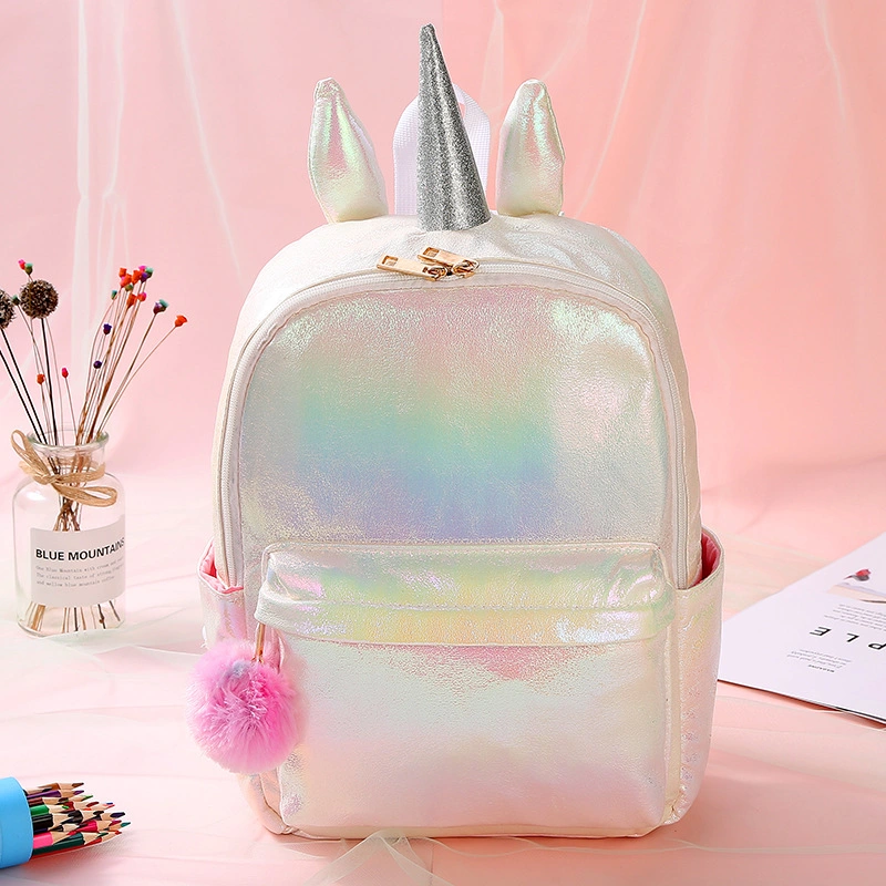 Chilren Kids Girls School Backpack Sequins Bags Fashion Travel Shoulder Backpack