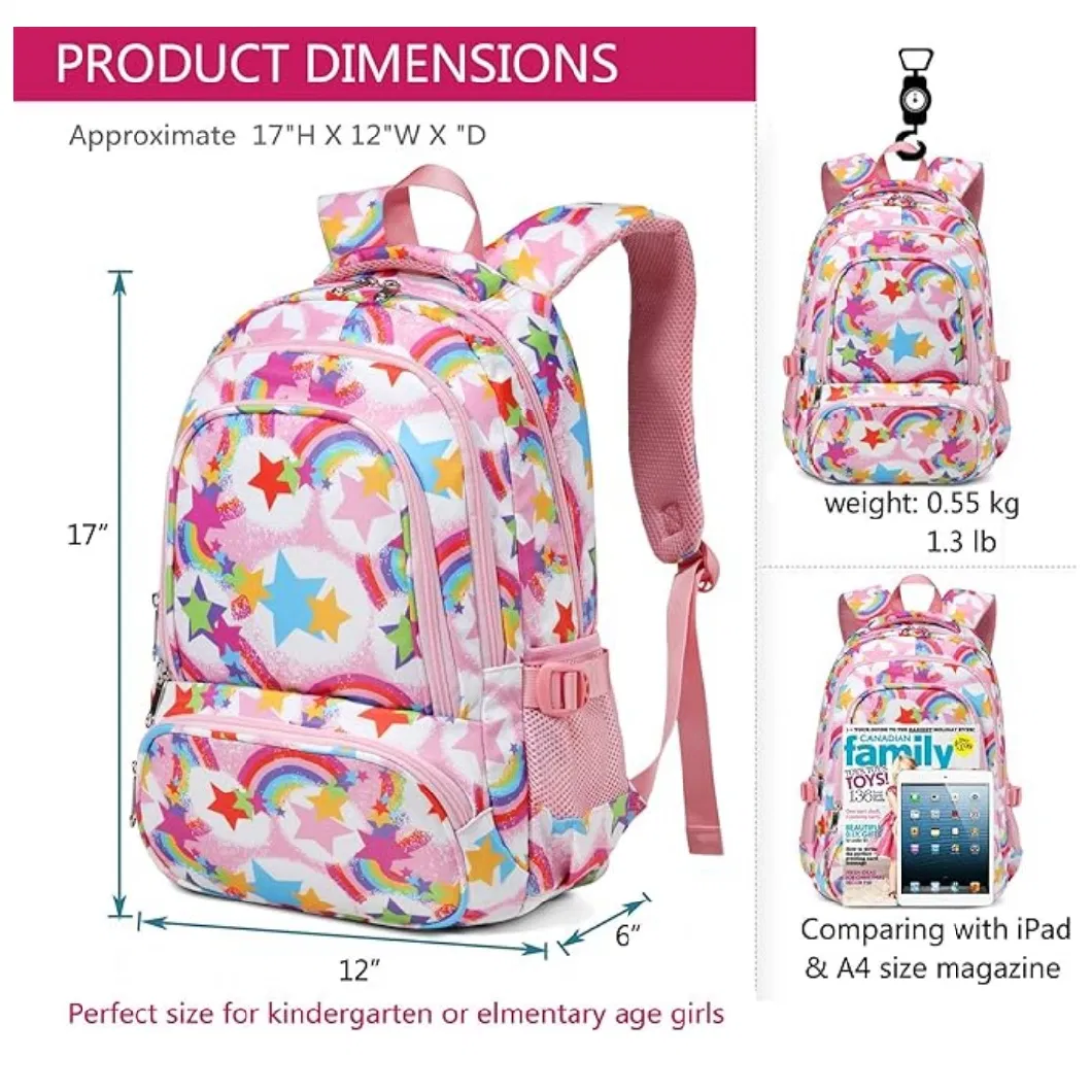 Kids Backpack for Girls Boys Elementary School Bags for Kindergarten Primary Bookbag