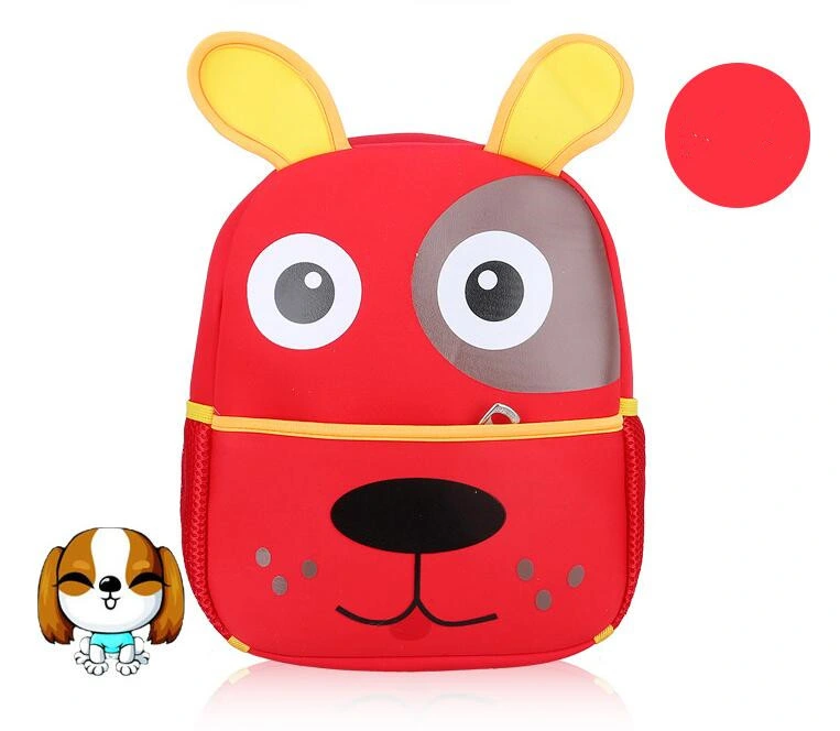 Little Kid Toddler Backpack Baby Boys Girls Kindergarten Pre School Bags Neoprene Cartoon Backpacks for Children 3-7 Years Old