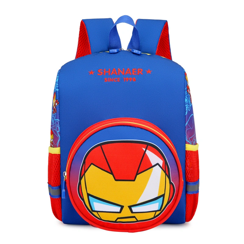 New Children&prime;s Backpack Cartoon Cute Kindergarten Baby Bag Korean Version Fashion Boys and Girls Light Weight Backpack Fashion