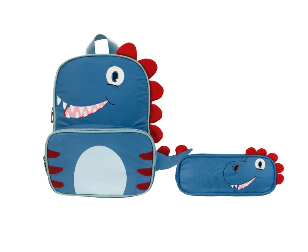 Toddler Kid Boy Girl Cartoon Dinosaur School Bag Oxford Cloth Fashion New Children Backpack Shoulder Bag