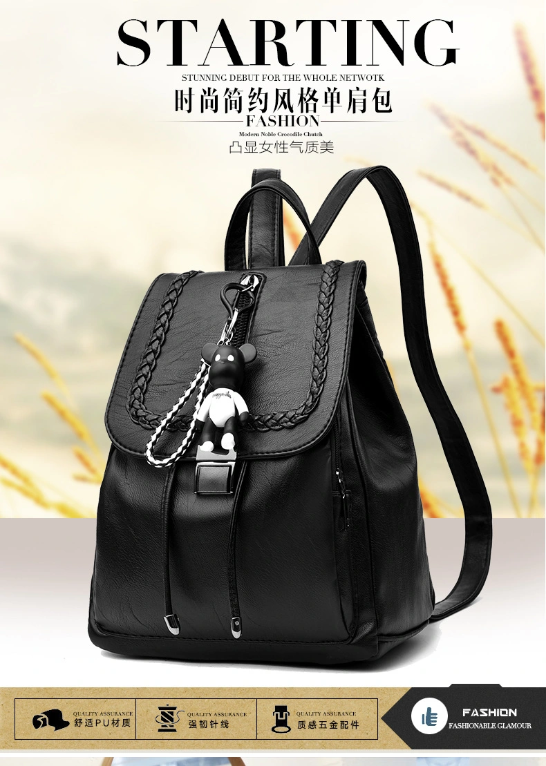 Custom Td2010 Designers Luxury Backpack for Women