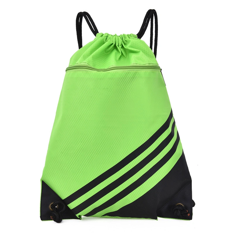 Drawstring Sport Bag Large Heavy Duty Reusable Canvas Gym Sports Outdoors Swimming Sack